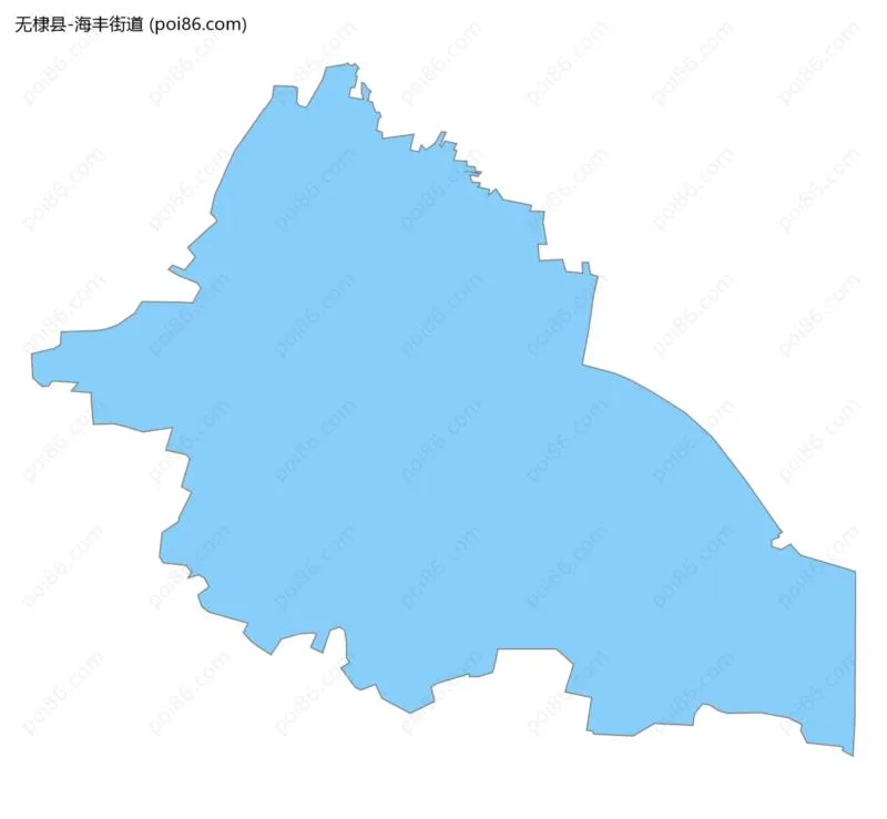 海丰街道边界地图