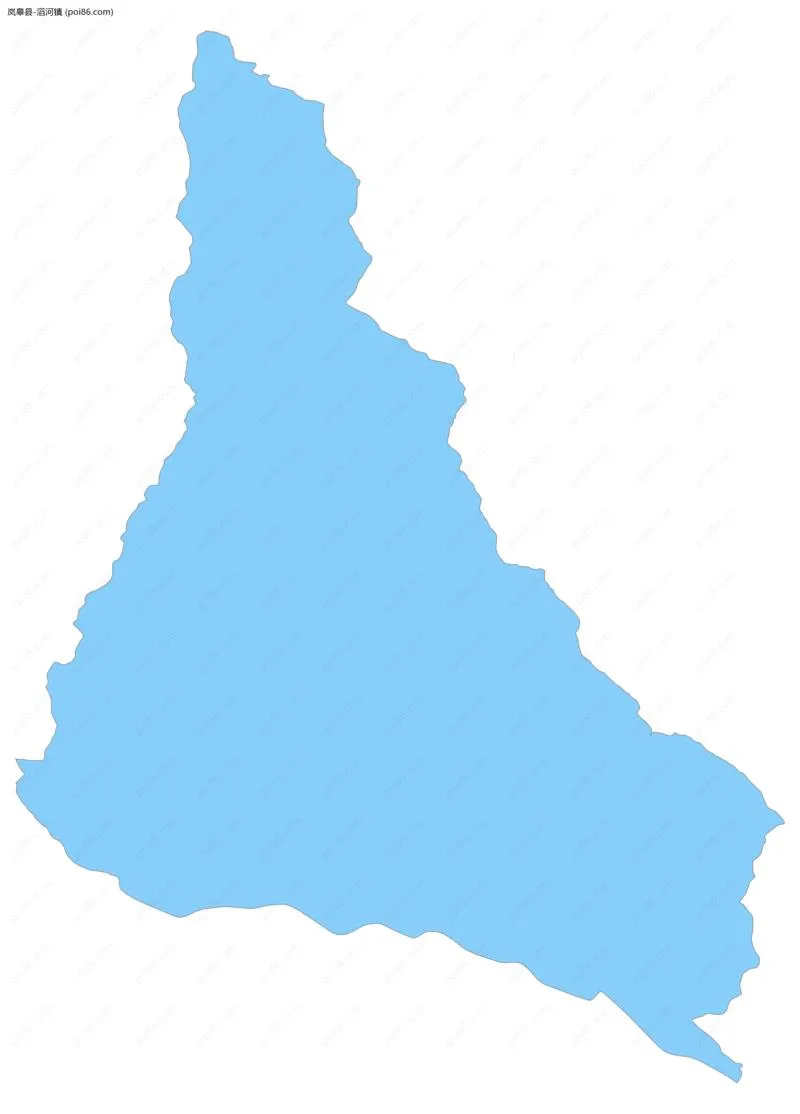 滔河镇边界地图