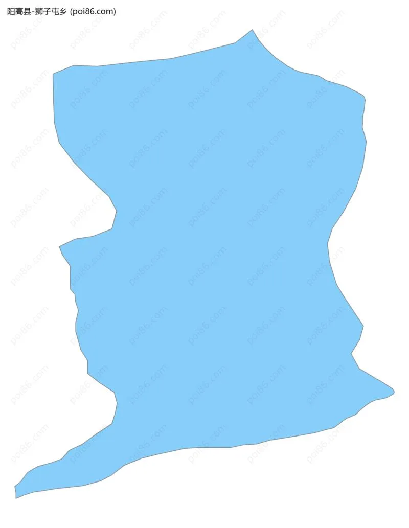 狮子屯乡边界地图