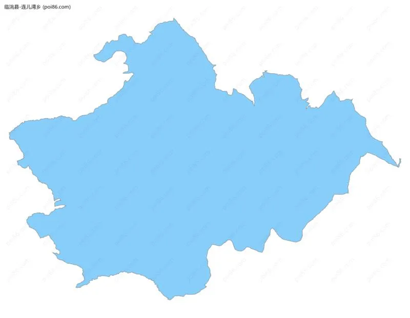 连儿湾乡边界地图