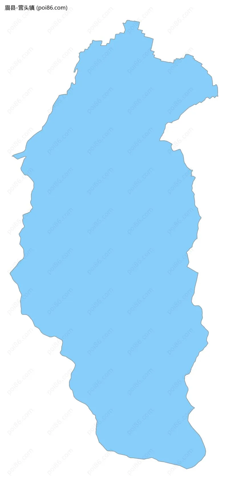 营头镇边界地图