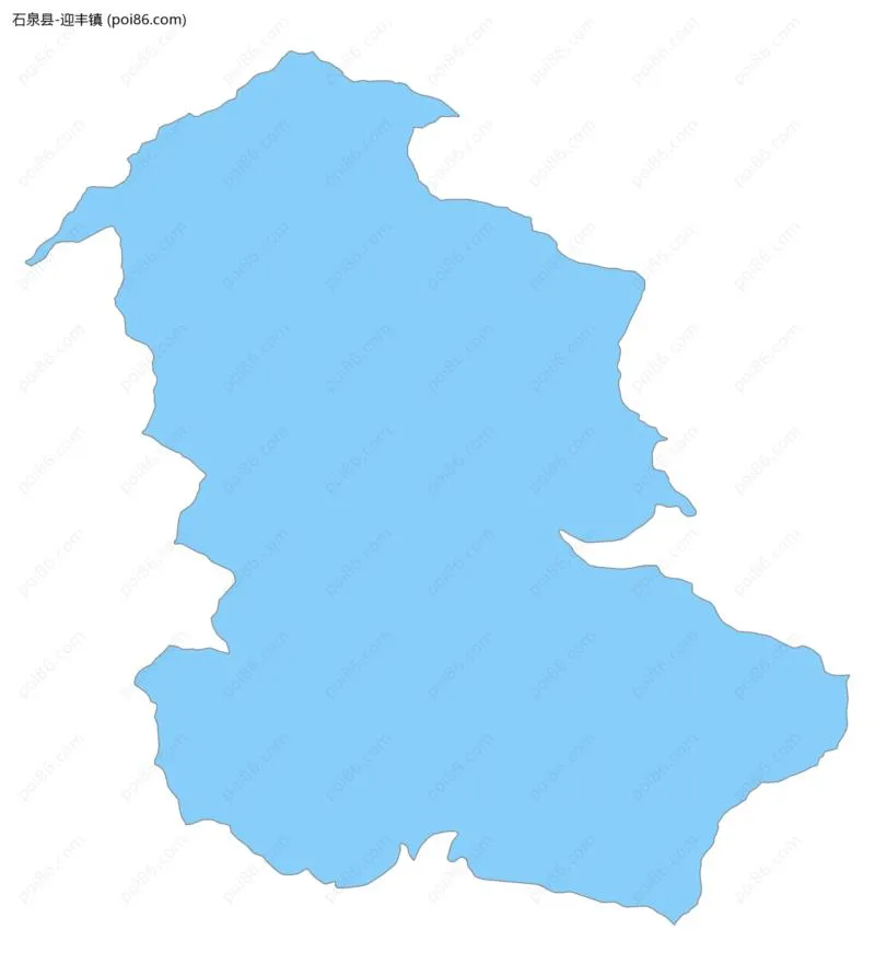 迎丰镇边界地图