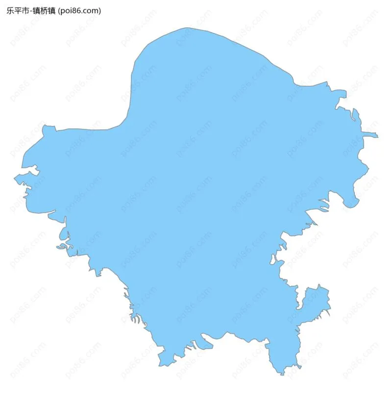 镇桥镇边界地图