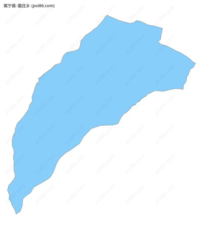 里庄乡边界地图