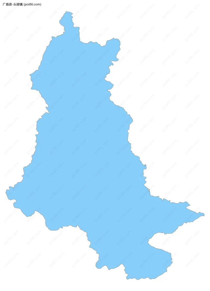 头陂镇边界地图