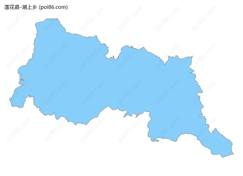 湖上乡边界地图