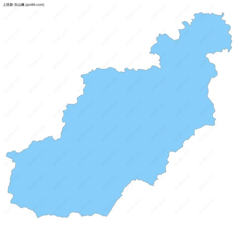 东山镇边界地图