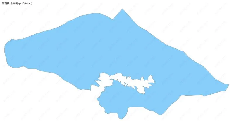 永安镇边界地图