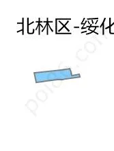 绥化局直边界地图