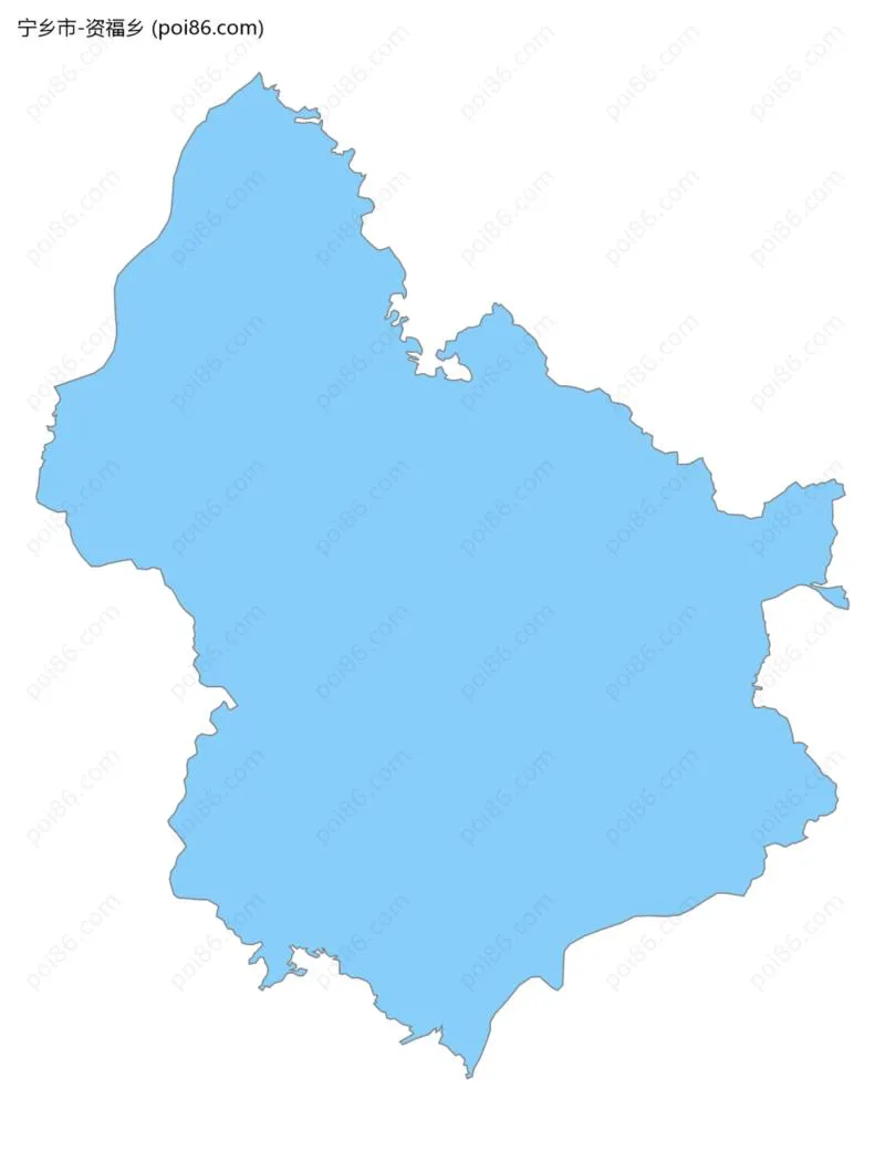 资福乡边界地图