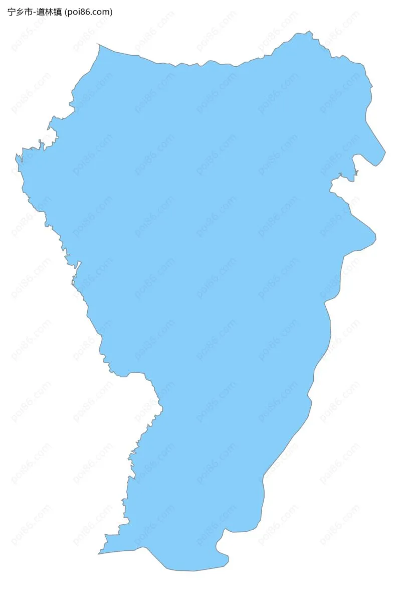 道林镇边界地图