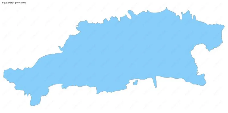 新集乡边界地图