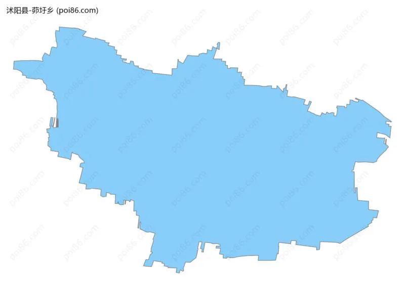 茆圩乡边界地图