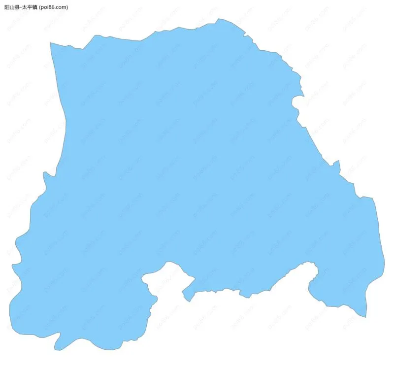 太平镇边界地图