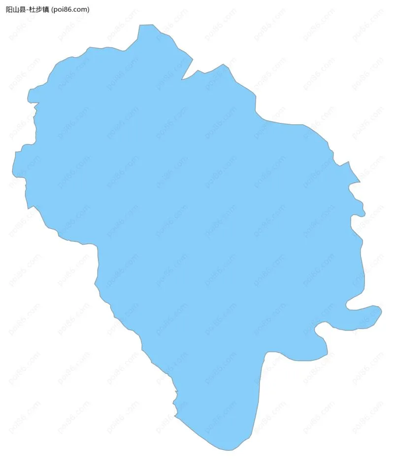 杜步镇边界地图