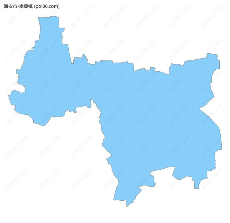 南莫镇边界地图