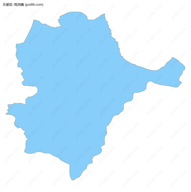 雨润镇边界地图