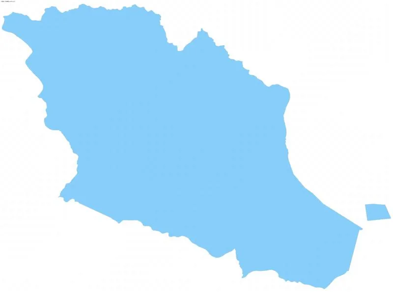 子科滩镇边界地图