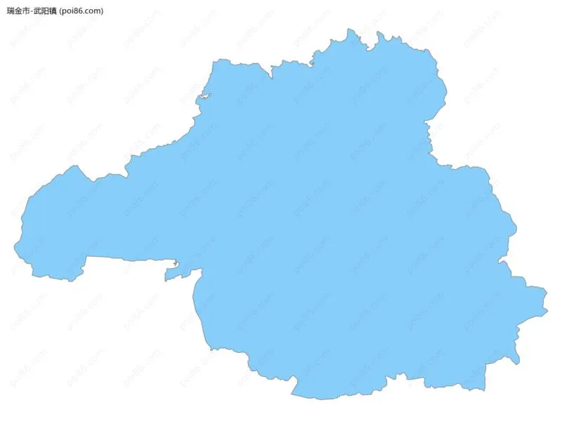 武阳镇边界地图