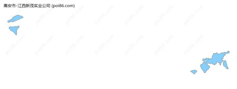 江西新茂实业公司边界地图