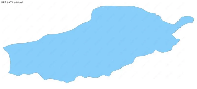 大杖子乡边界地图