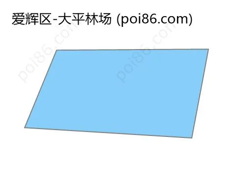 大平林场边界地图