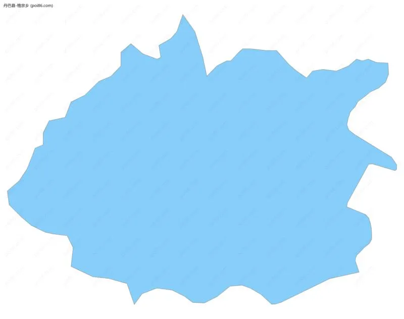 格宗乡边界地图