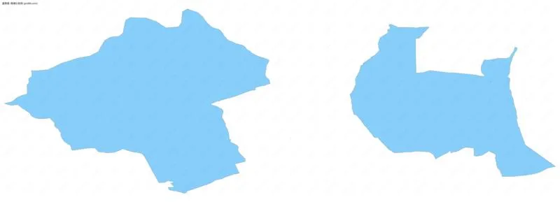 昆得仑牧场边界地图