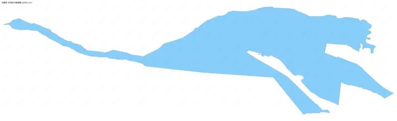 巴润哈尔莫墩镇边界地图