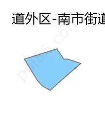南市街道边界地图