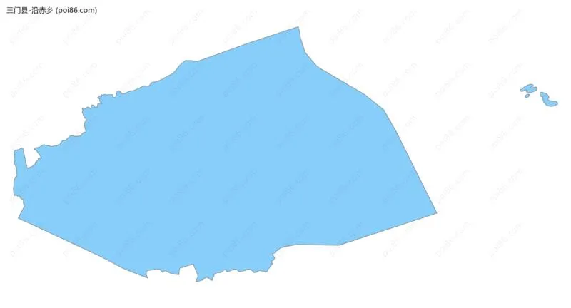 沿赤乡边界地图