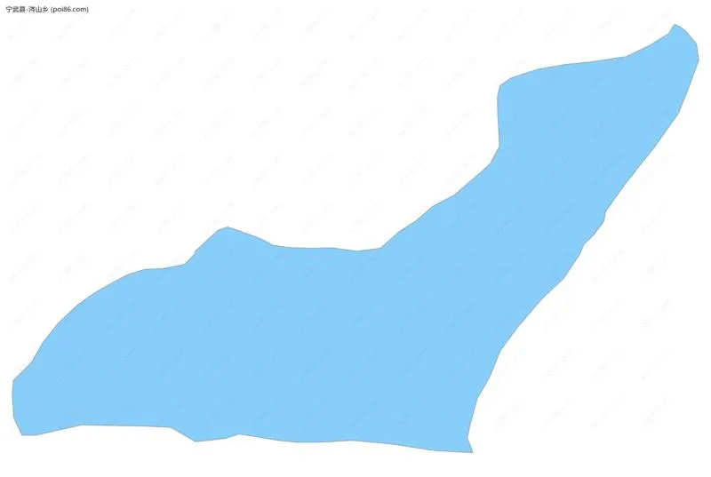 涔山乡边界地图