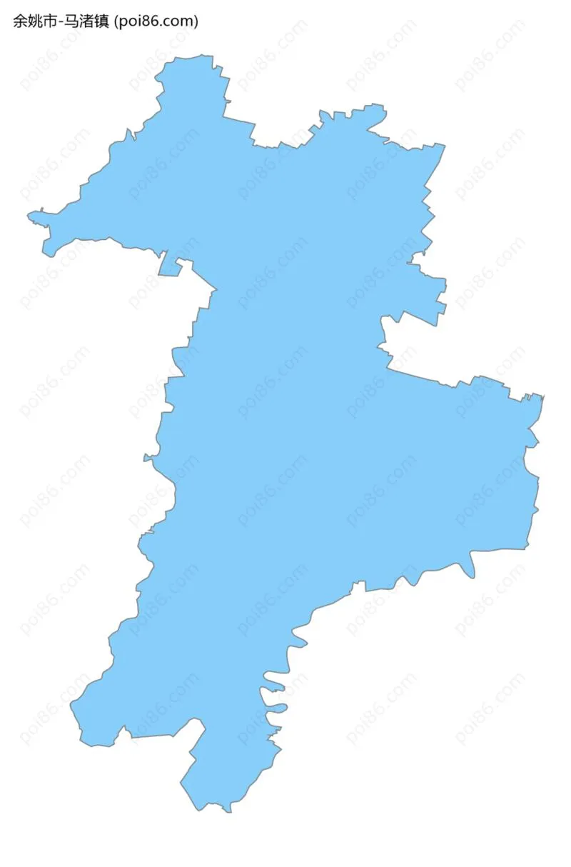 马渚镇边界地图