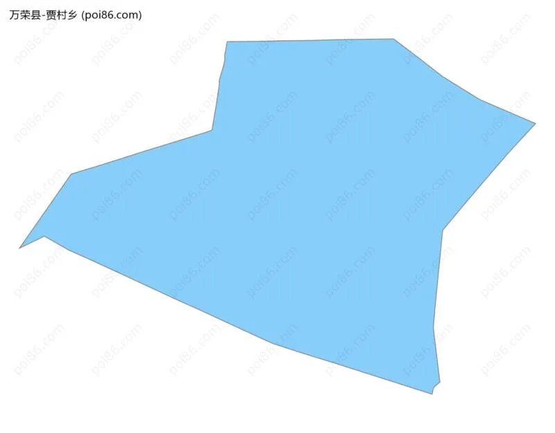 贾村乡边界地图