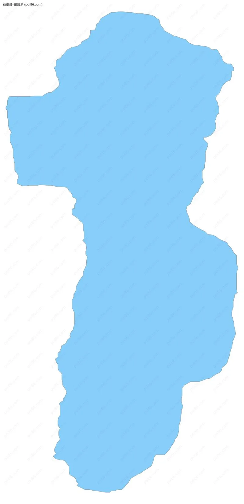 蒙宜乡边界地图