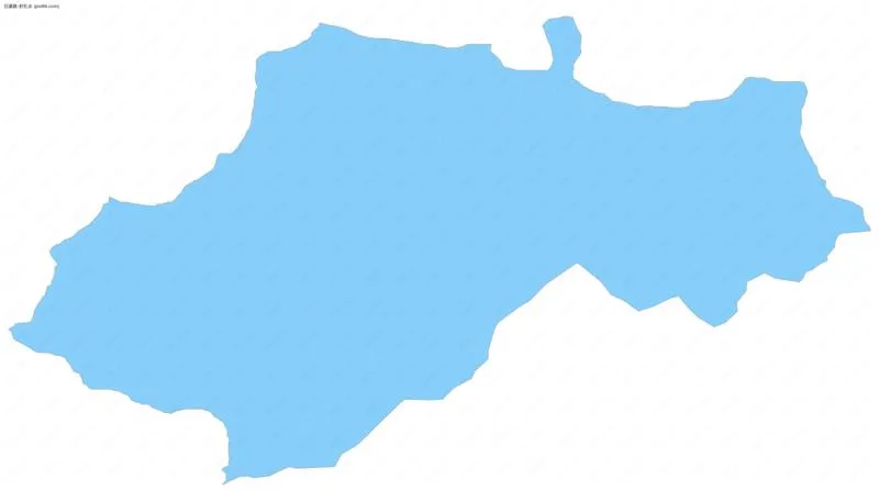 虾扎乡边界地图