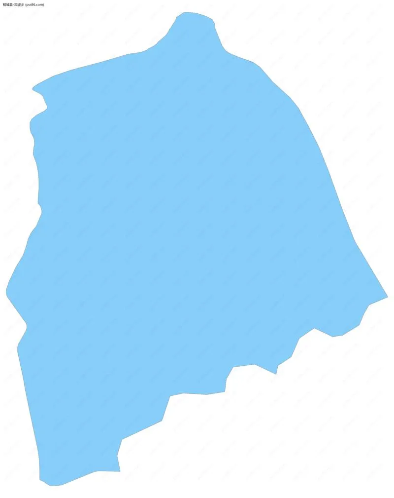 邓波乡边界地图