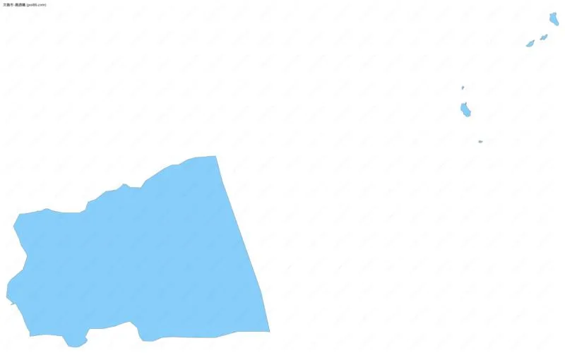 昌洒镇边界地图