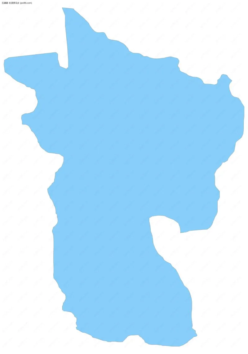 长须贡马乡边界地图