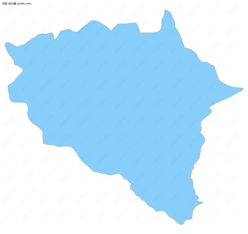 凤仪镇边界地图