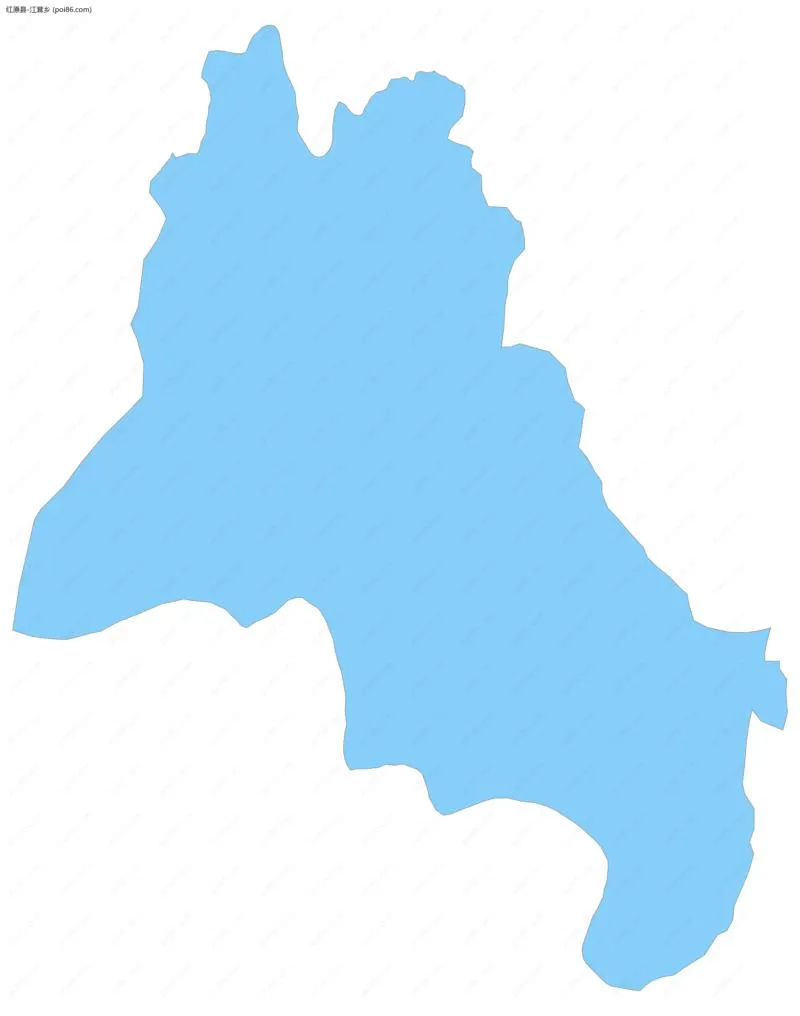 江茸乡边界地图