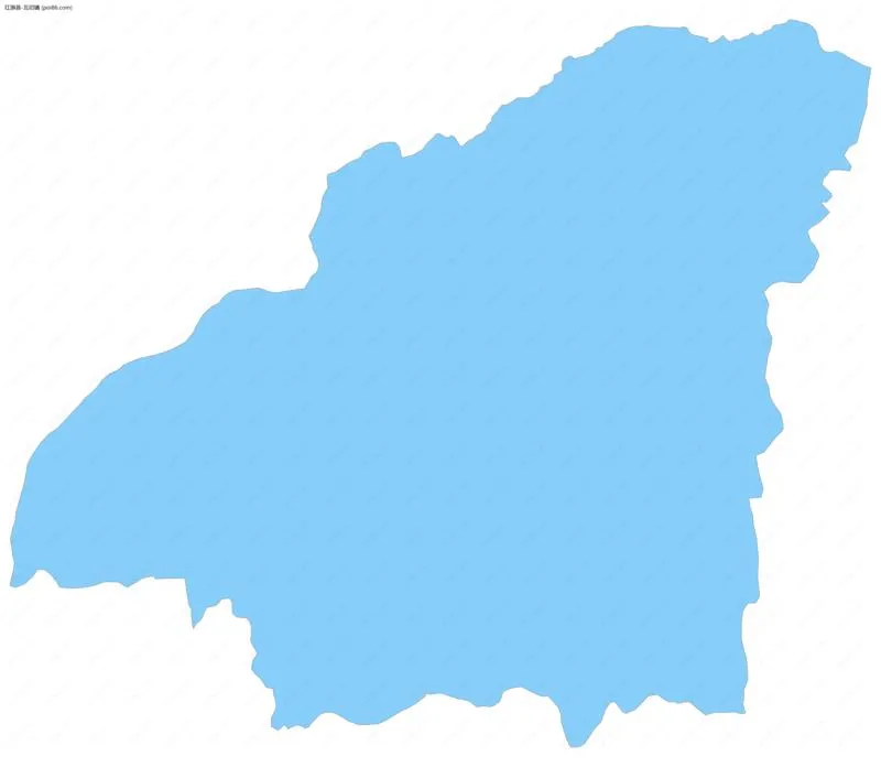 瓦切镇边界地图