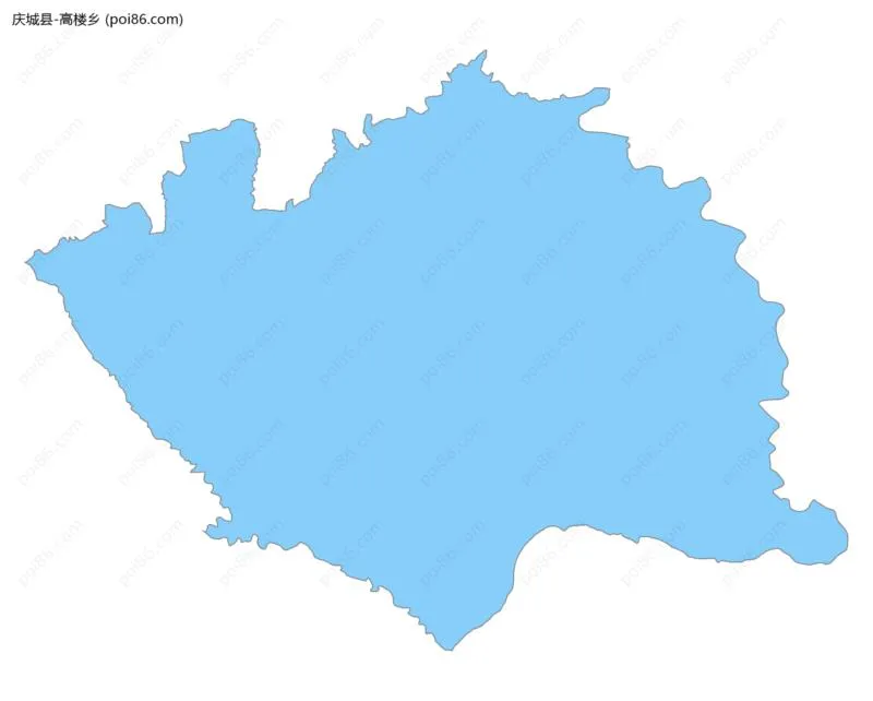 高楼乡边界地图