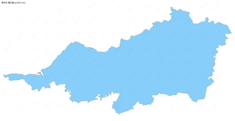 藉口镇边界地图