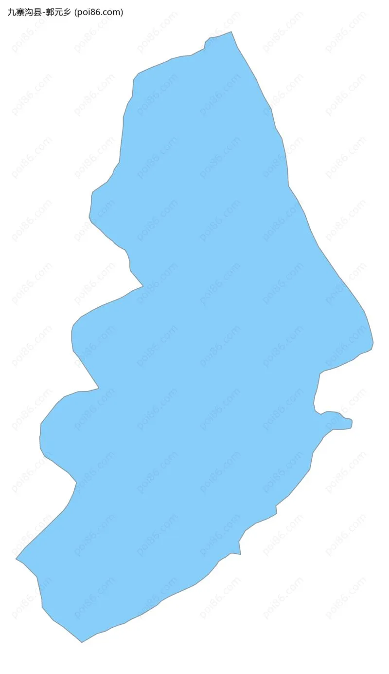 郭元乡边界地图