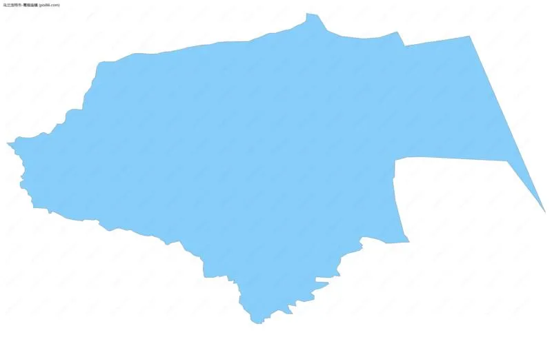 葛根庙镇边界地图