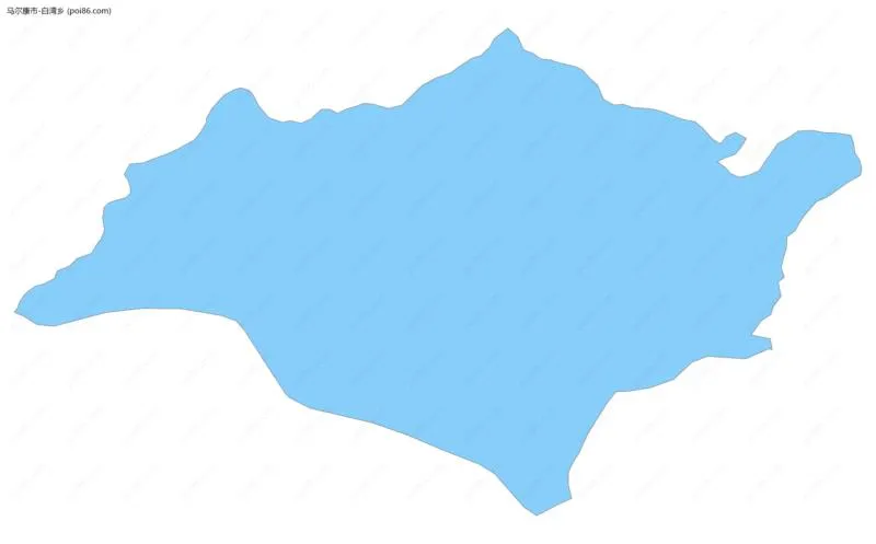 白湾乡边界地图