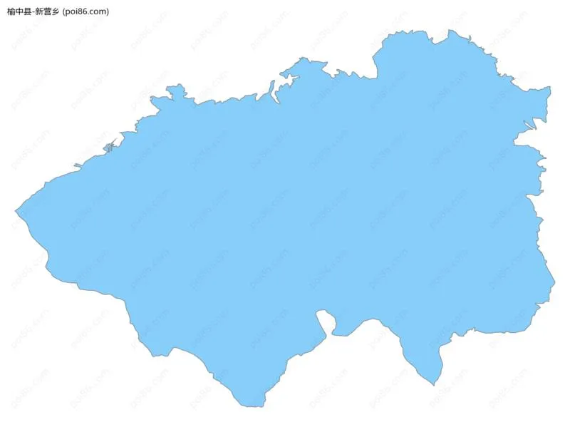 新营乡边界地图