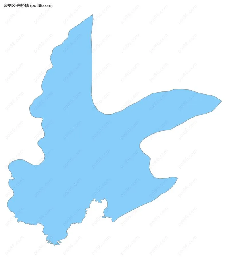 东桥镇边界地图