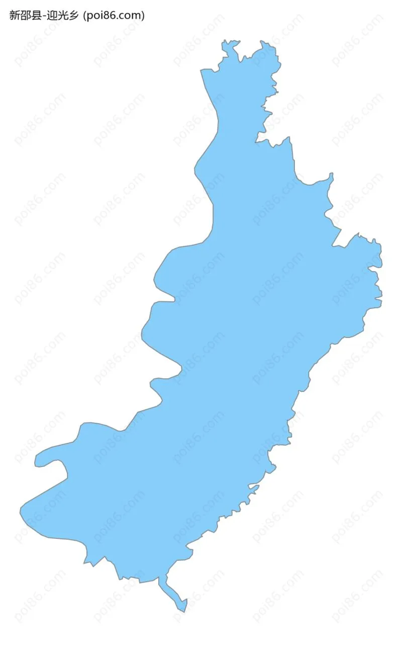 迎光乡边界地图